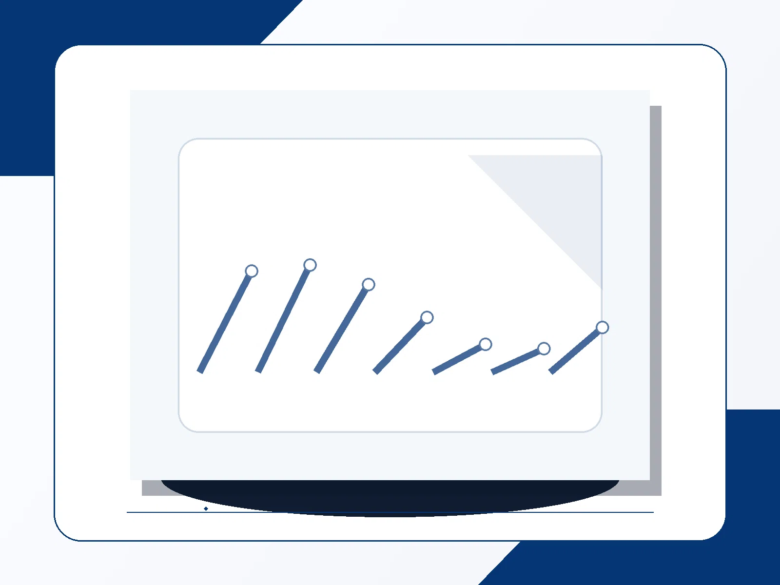 Grafische Fotodruck-Visualisierung
