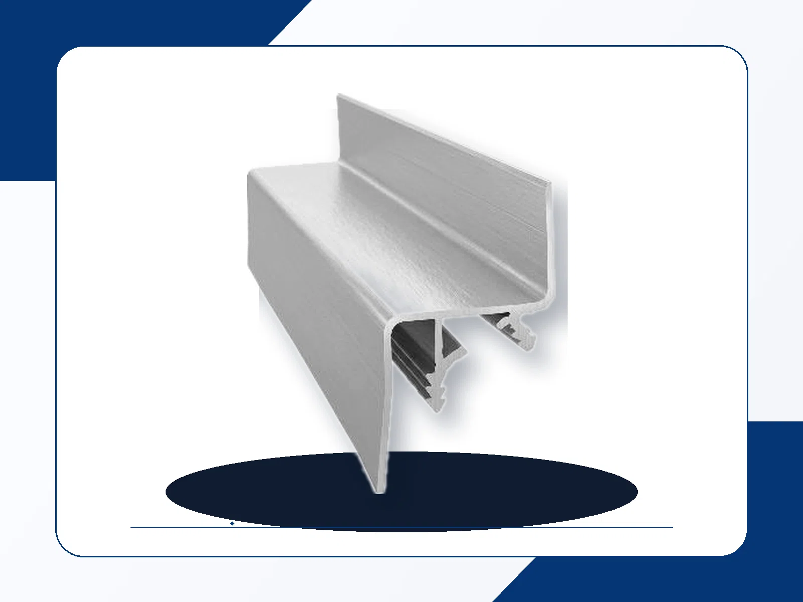 Profil LIGHT für schwebende Decken mit Diffusor